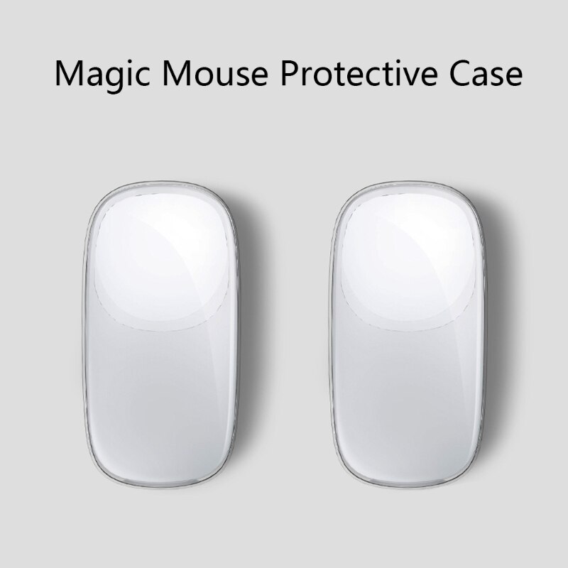 Magic Mouse Siliconen Beschermhoes Cover Transparante Anti-kras Muis Protector Compatibel Met Magic Mose 1 / 2