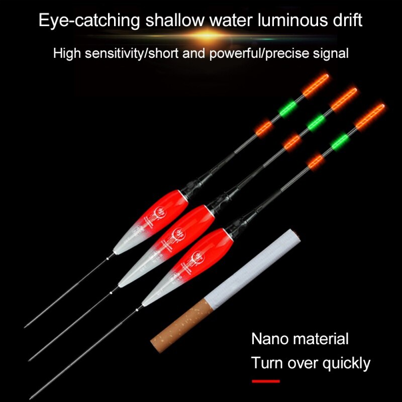 Fishing Float Special Light LED Electric Floats High Brightness Fishing Bobbers High Sensible Electronic Floats