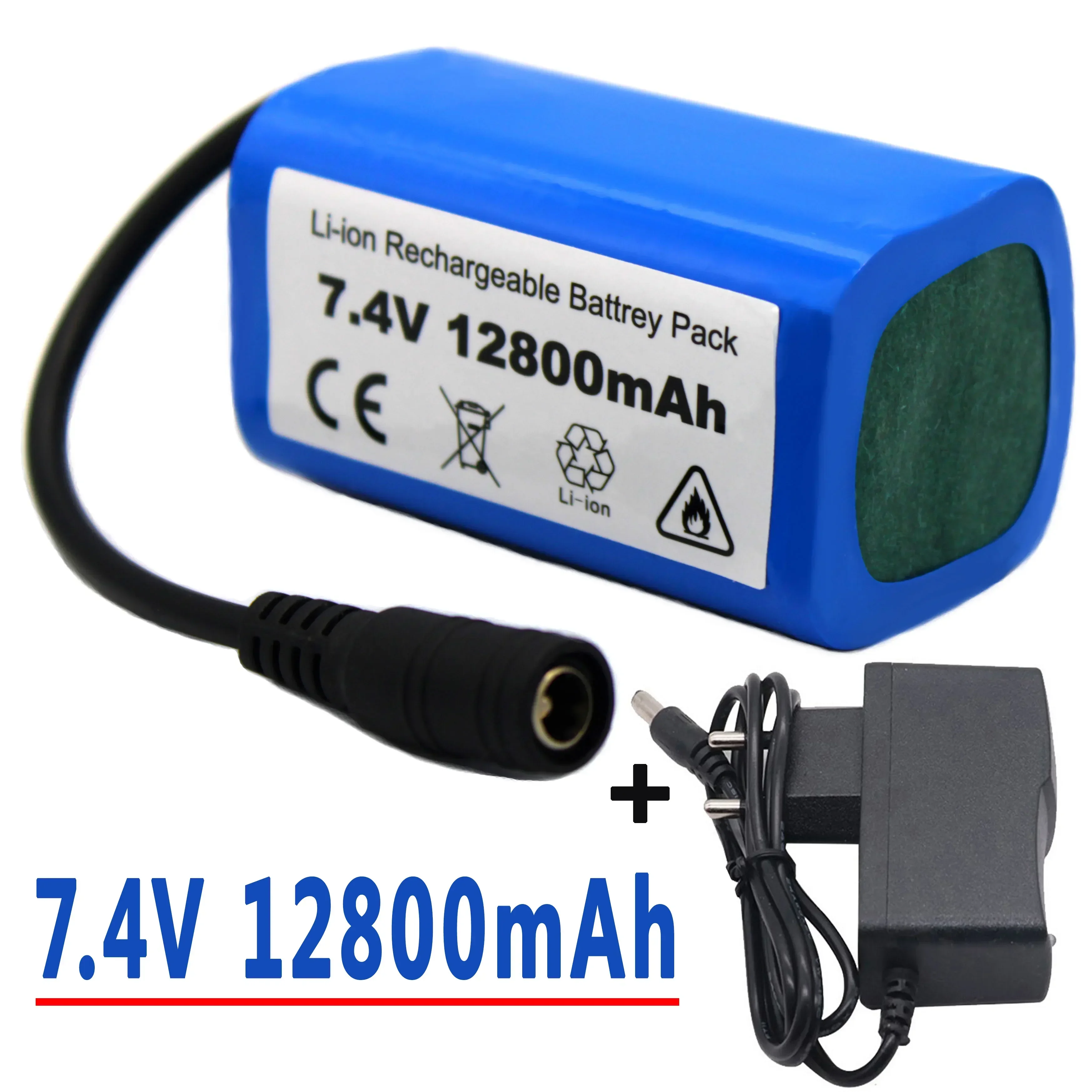 Nueva batería LiPo mejorada, 7,4 V, 12800 MAH, t1882011-5, t888, v007, h18, C18.