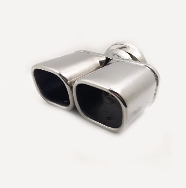For Renault Kadjar Car Stainless Steel Cover Muffler Pipe Outlet Dedicate Exhaust Tip Tail 1pcs: B0012Sa