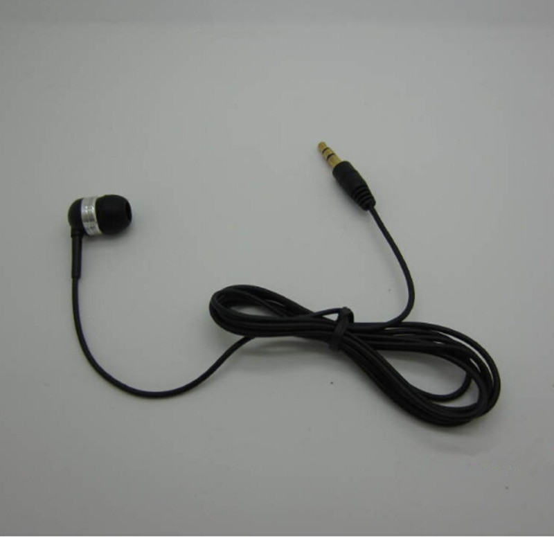 3.5mm Enkelzijdig Mono Oortelefoon In Ear Oordopjes Headset voor Telefoon MP3