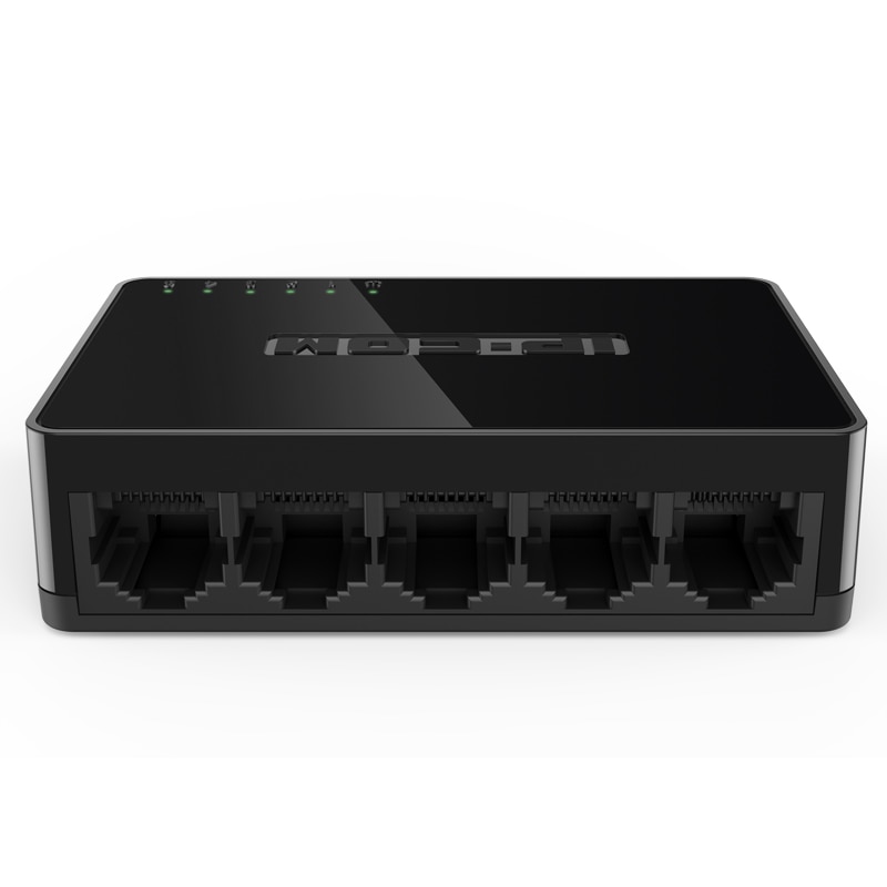 5 Port Mini 10/100Mbps Fast Ethernet Network Switch Hub LAN rj45 lan hub internet splitter Kleine en smart Plug en Play