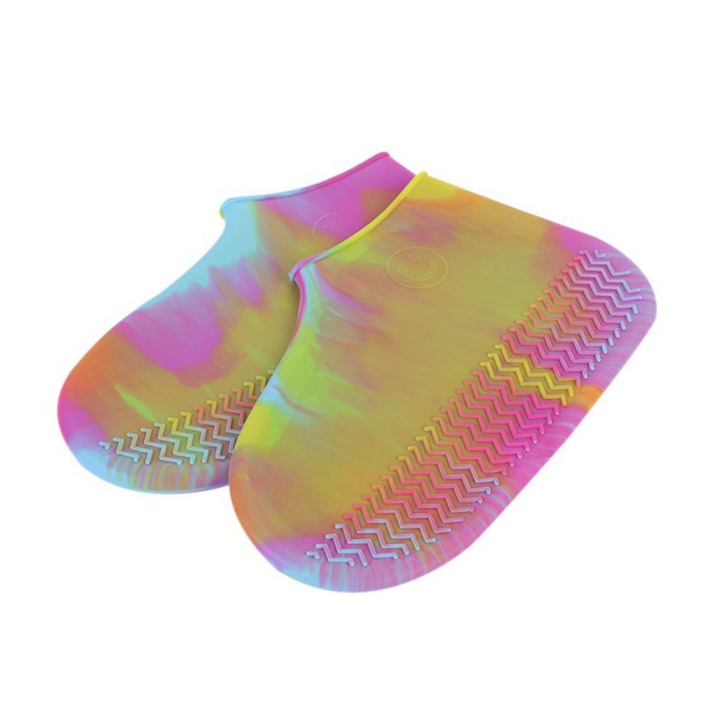 Waterdichte rubberen beschermhoezen voor schoenen, unisex, dames, heren, regenhoezen met rits, hoge antislip regenhoezen