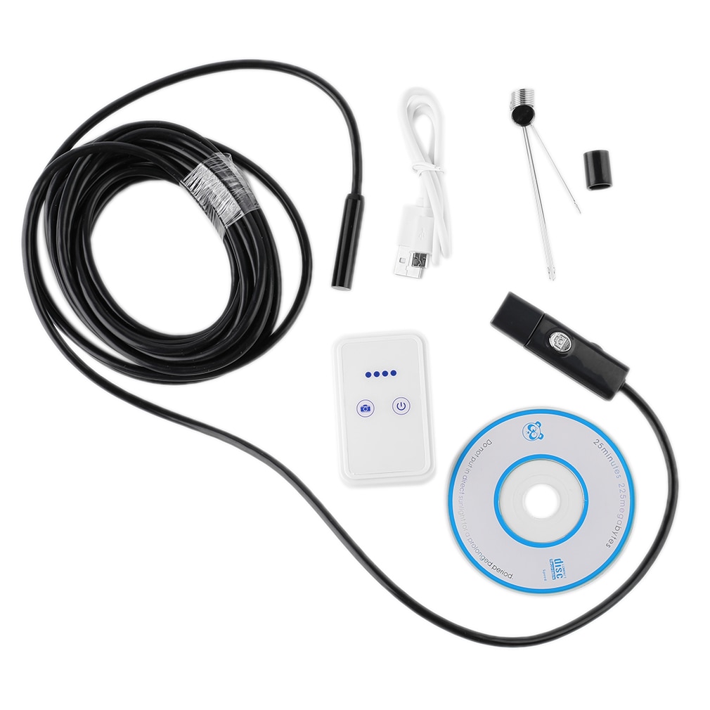 WIFI Endoscope To Support For Android For Apple Mobile Phone Open Locking Automotive Air Conditioner Maintenance Endoscope: WE-902M