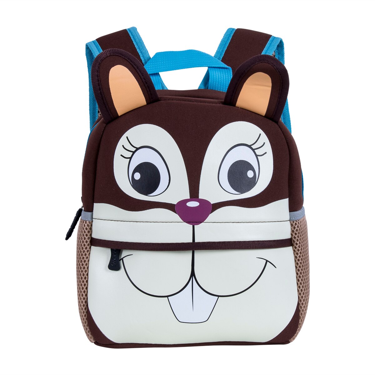 Local de chico niño mochila Kinder mochila bebé de dibujos animados de animales bolsa de bolso de hombro: Squirrel