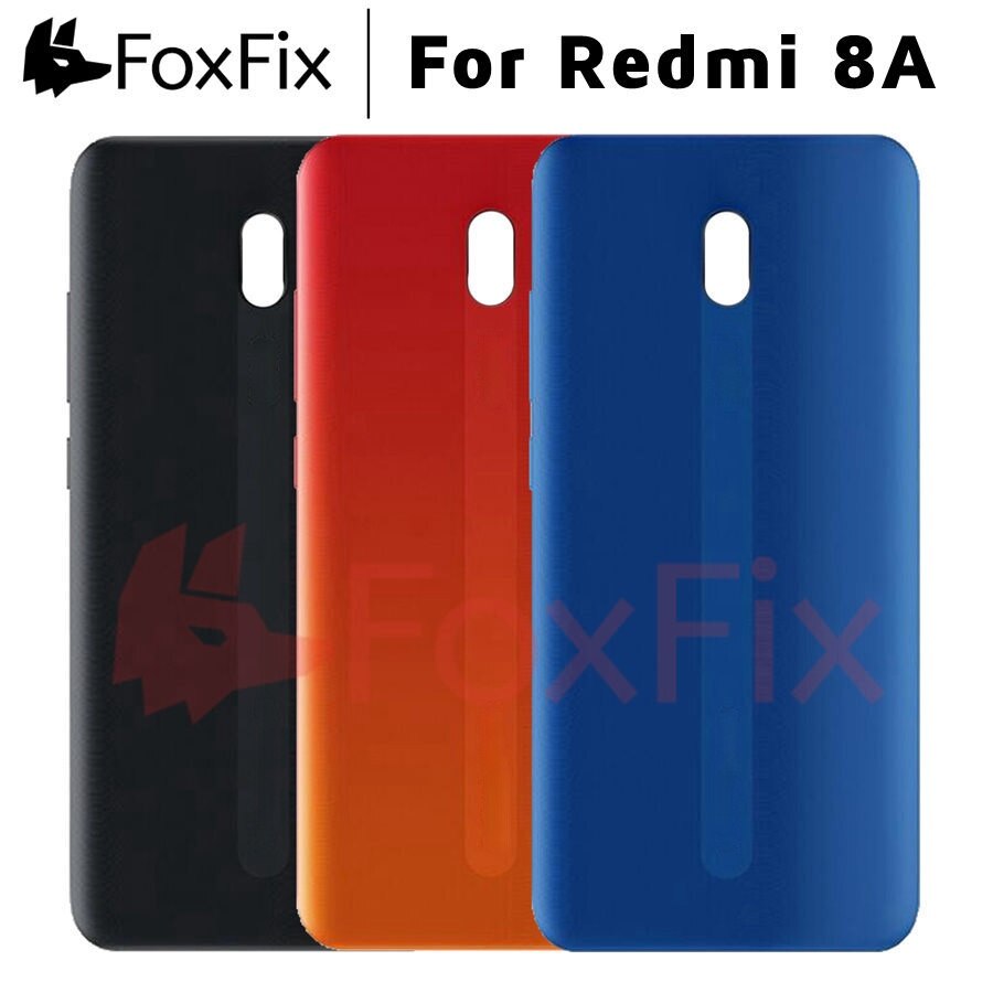 Custodia FoxFix per Xiaomi Redmi 8A coperchio batteria posteriore custodia posteriore custodia per Redmi 8A coperchio batteria sostituzione telefono cellulare