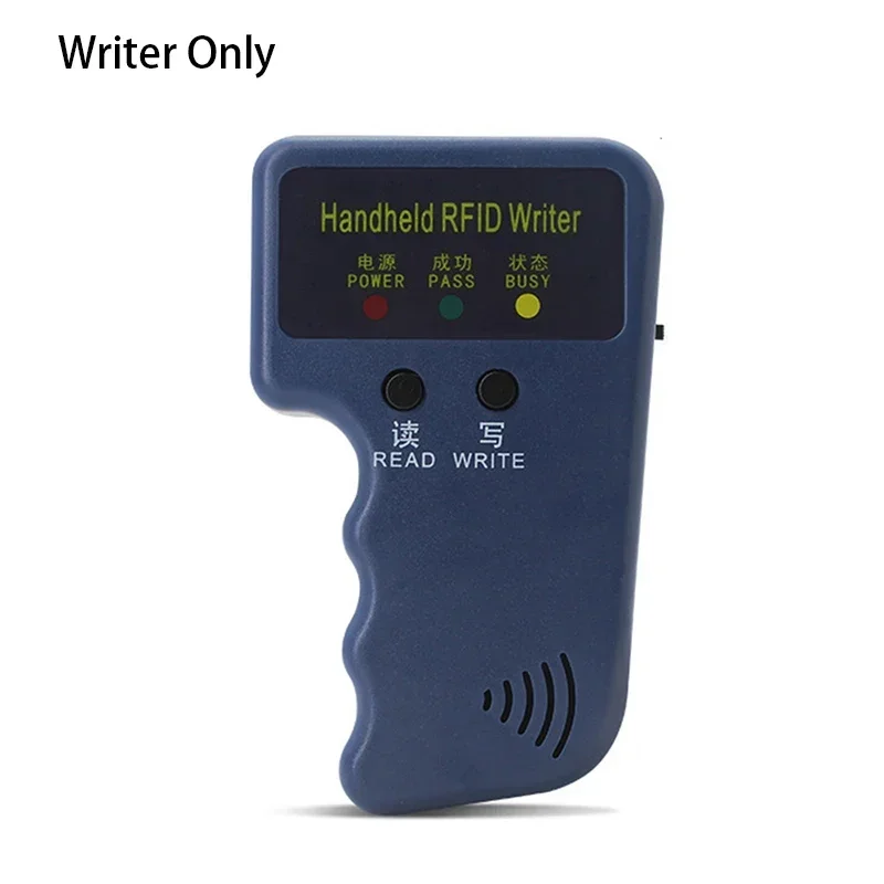 Handheld Flipper Nul Duplicator Kaartlezer 125 KHz EM4100 Video Programmeur Schrijver Herhaalde Veeg T5577 Handheld RFID Schrijver: Blauw