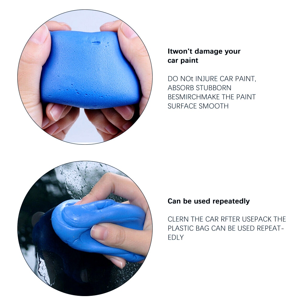 Car Wash Clay Medium Grade Clay Remove Different Kinds of Blotssafe and Environmental Quick Deliver