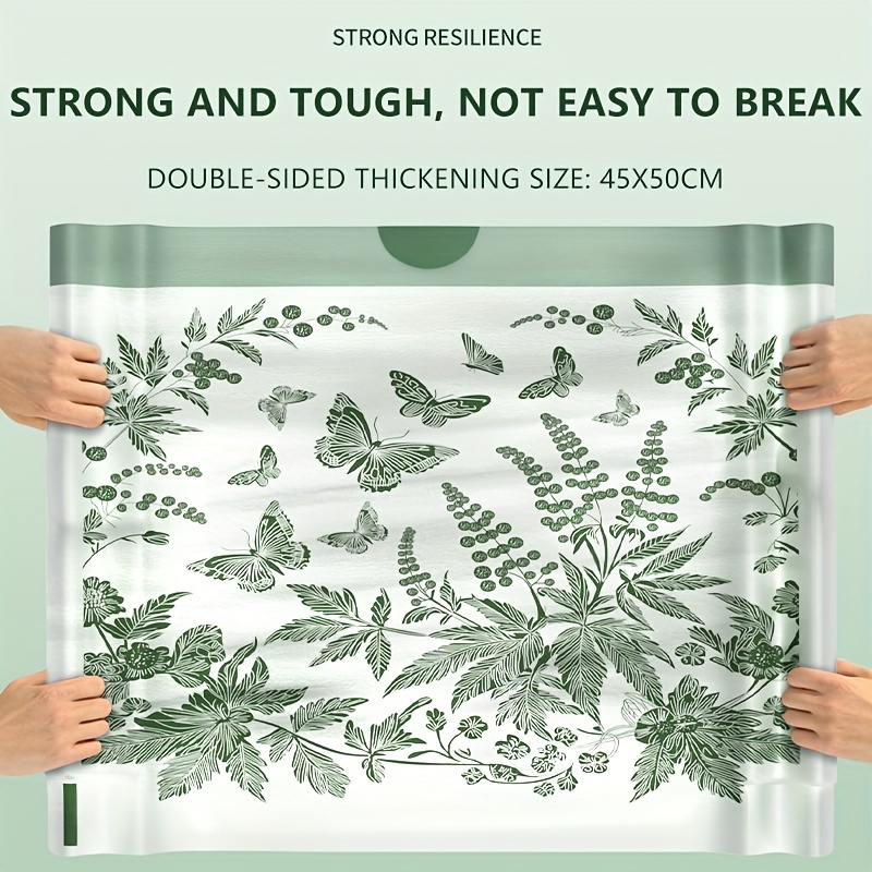 [Lavender Trash Bags] Durable Leak-Proof 90 Pack Lavender Scented Odor-Absorbent Double-Sided Kitchen Bathroom Trash Bags