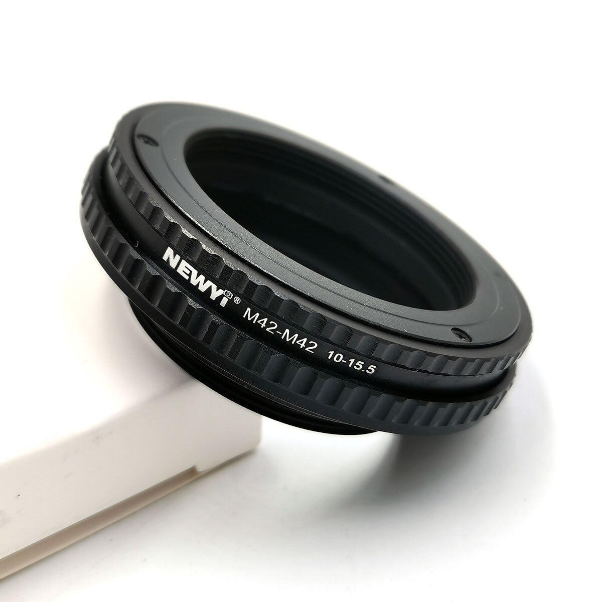 M42-m39 10-15.5 adattatore elicoidale di messa a fuoco regolabile dell'anello per M42 al M39/L39 tubo di estensione Macro del supporto 10mm-15.5mm