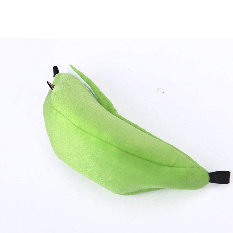 Nido de algodón para hámster con forma de plátano, casa, litera, juguetes, jaula para planeador de azúcar, hámster, Animal PEQUEÑO, suministros para mascotas