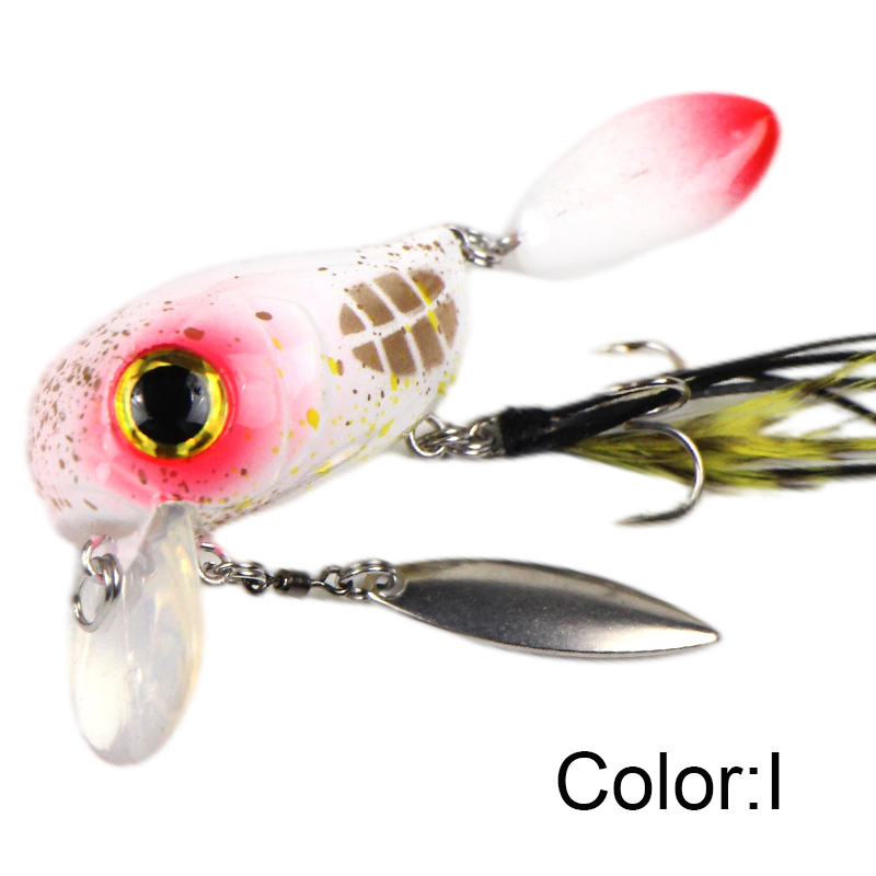 Histolure fiske sluk  sa40 sveiv 40mm 8g 12 farger flytende sluk bass gjedde wobblere crankbait: Sa40 i