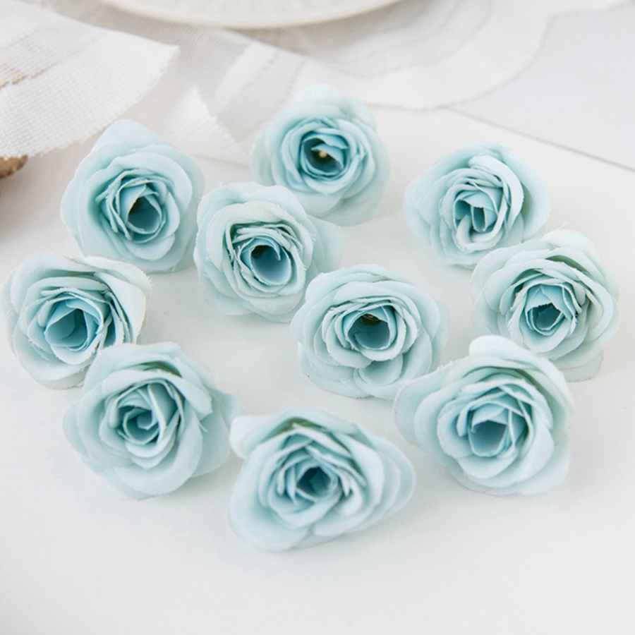 10 Stuks Zijde Kunstbloemen Rozen Hoofden Kerst Tuin Bogen Winkelcentrum Bruiloft Boeket Decoratie Diy Bloem Vaas Accessoire