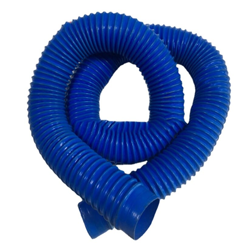 1PC Flat Grinder Vacuuming Hose 2M Threaded Hose 65MM Diameter Vacuum Tube Hose Clamp Dust Tube