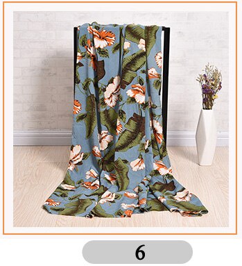 Size100cm*150cm Buulqo Meter Printed Chiffon Fabric Retro Sewing Upholstery Polyester Fabric For DIY Dress Skirt Material Fabric: 6