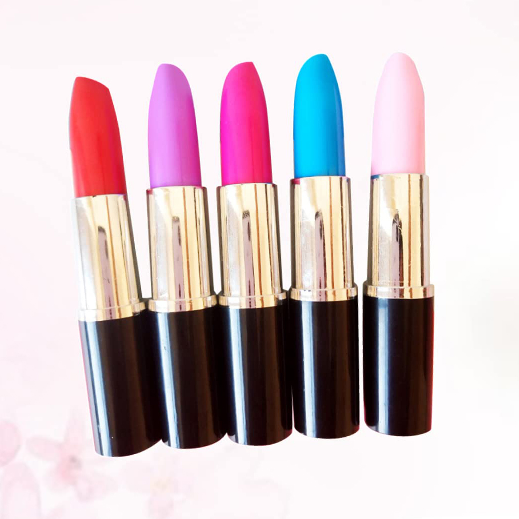 50 stuks lippenstift balpen creatieve mooie balpen lippenstift tekenpen meisje cadeau voor thuis winkel school: WHITE