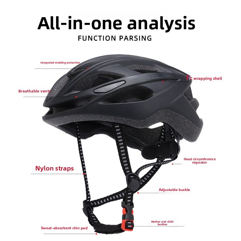 Fietshelm Heren Zomer Outdoor Mountainbike Racefiets Rijuitrusting Veiligheidshelm