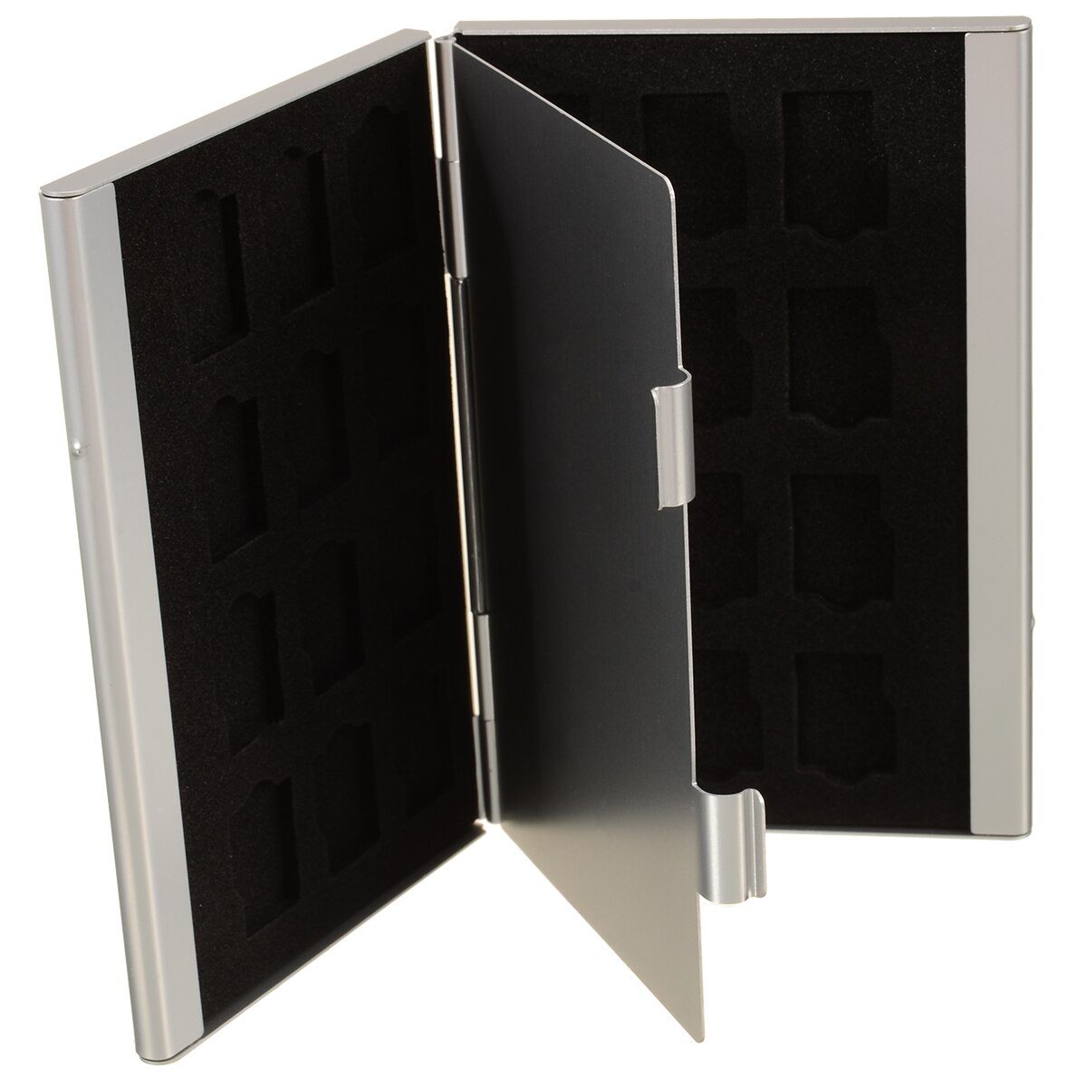 1PC stopu aluminium jednowarstwowa twarda osłona etui na kartę pamięci SD/mikro SD/TF schowek na karty uchwyt ochronny przełącznik ochronny gra