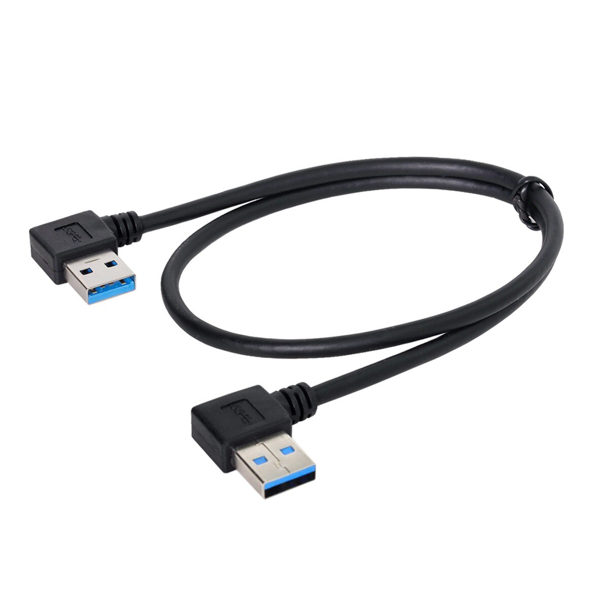 USB 3,0 Typ A Stecker 90 Grad Links Abgewinkelt USB 3,0 EINE Art Right Angle-verlängerungskabel