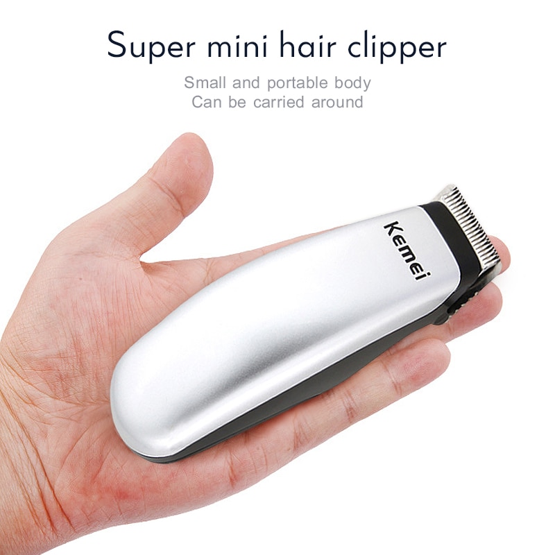 Kemei KM-666 mini włosy trymer elektryczna maszynka robić strzyżenia włosów maszyna robić cięcia depilator dla brody brzytwa fryzjerska