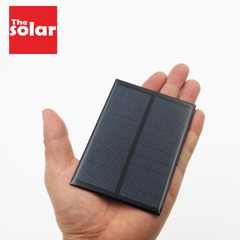 5v 200ma solceller epoxy polykrystallinsk silicium diy batteriladermodul små solpaneler legetøj