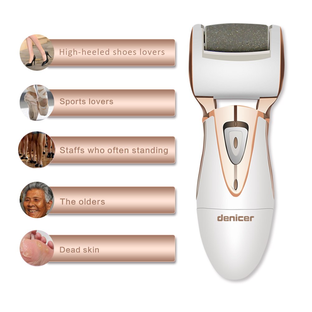 Rechargeable Pedicure Machine Health Foot Care Pedicura Tools Electric denicer Pedicure Foot File for Heel Callus Remover