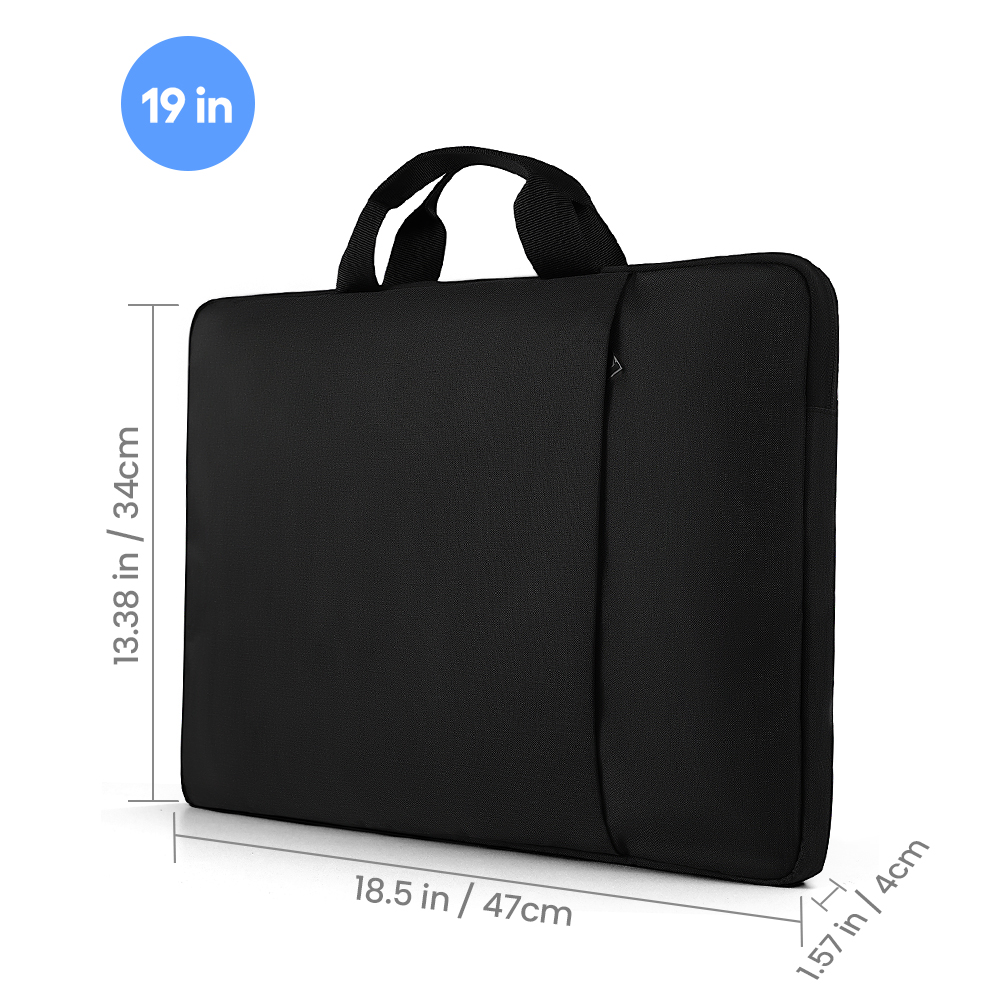 Cdisplay 19 Inch Laptop Sleeve Bag Earthquake Resistant Waterproof Wear-Resistant for Xiaomi HP Lenovo MacBook Air Pro Business