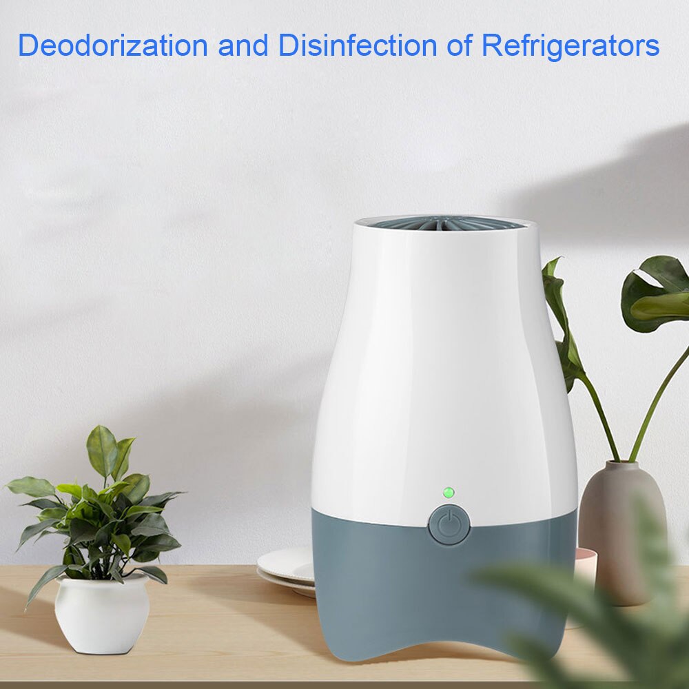 Ozon Generator Deodorizer Luchtreiniger Geur Elimator Sterilisator Desinfector Houden Frisse Lucht Verwijderen Slechte Geur Voor Koelkast Etc