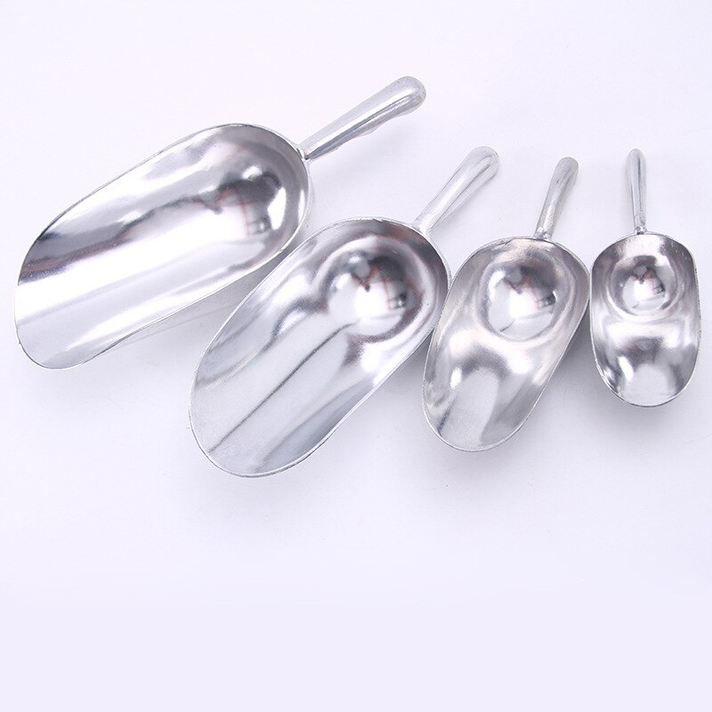 Cuillère en Aluminium pour grains de bonbons, café, haricots, glace, sucre, farine, outils de cuisine à domicile de Bar de mariage, 1 pièce,