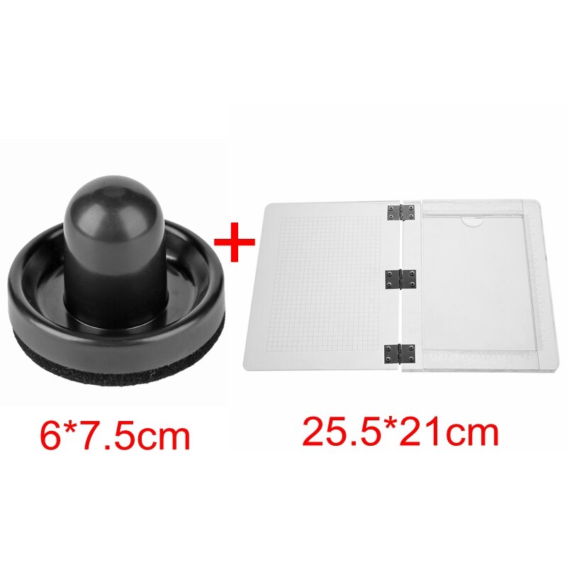 Stamping Tool Combine Stamp Positioning Tool Used To Put Even Pressure On Stamping Platform Achieve Stamped Image Crafts Cards: TT461TT014