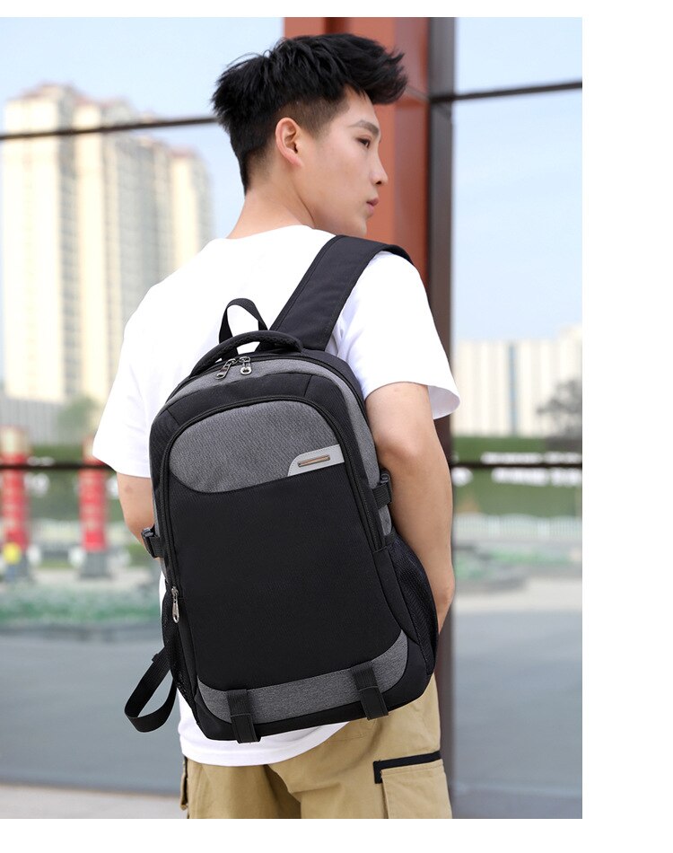 Chuwanglin mann laptop rucksack usb lade rucksäcke casual stil taschen große männliche business reisetasche rucksack H8009