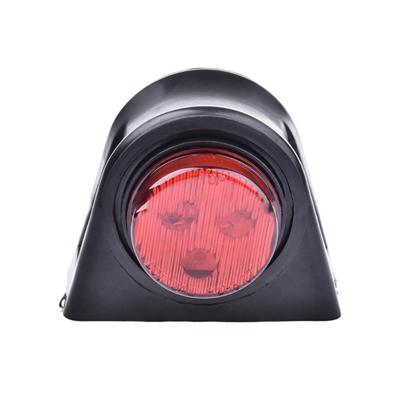 Sidemarkeringslygter 2 stk 8 led sidemarkeringslygter hvid rød lampe kompatibel med 10-30v trailer lastbil