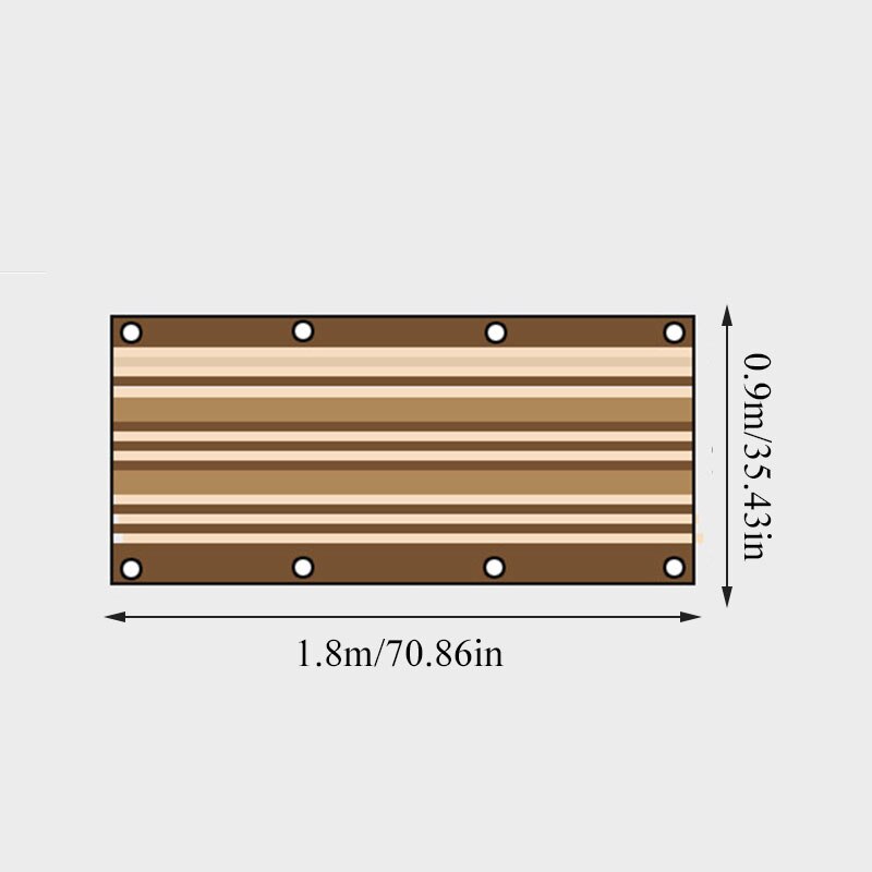 Gorące sprzedawane zasłona zaciemniająca anty-uv osłona przeciwsłoneczna okno 6-Szpilka siatka cieniująca balkon odcień izolacji cieplnej netto pokój słoneczny ogród akcesoria
