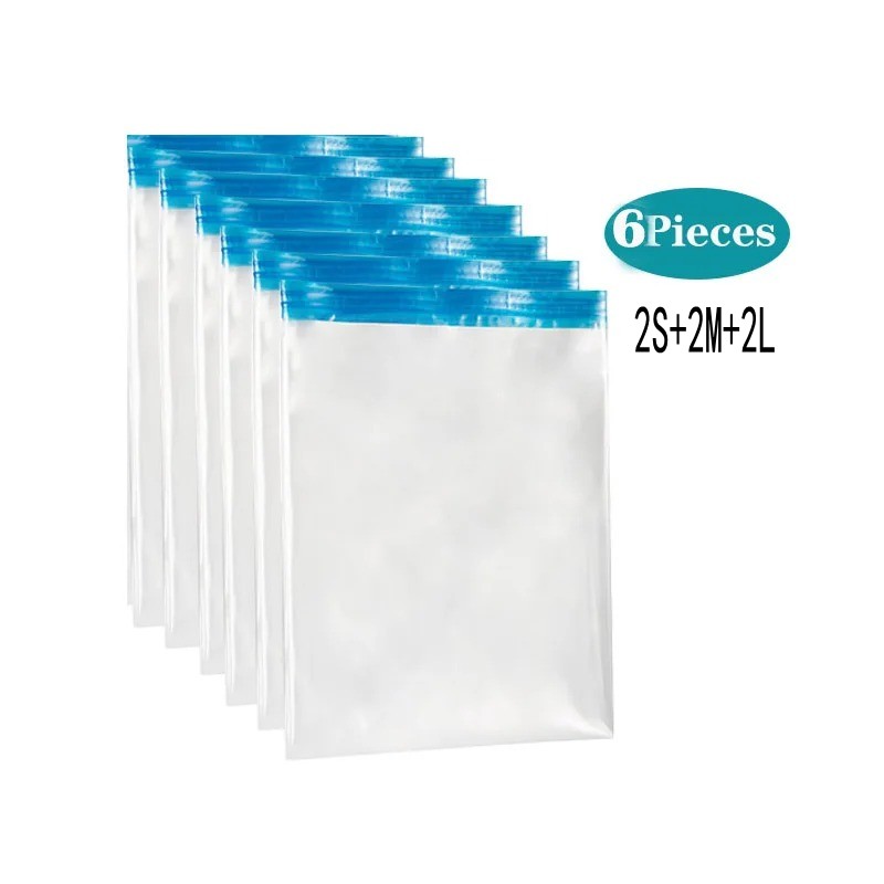 Travel Compression Bags, Roll Up Travel Space Saver Bags for Luggage, Cruise Ship Essentials Cothes: Burgundy