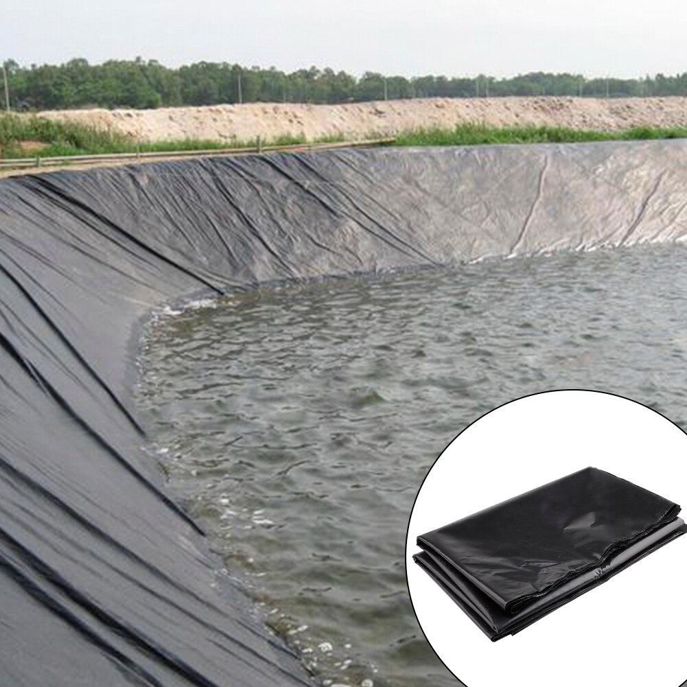 Home Garden Rubber Pond Liner Black Pond Liner for Water Ponds Streams Fountains Heavy Duty Guaranty Landscaping Pool Pond