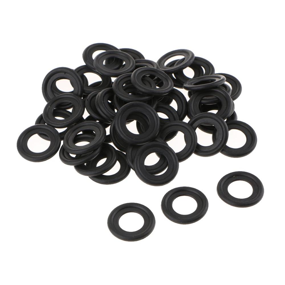 50 Pieces Sealing Ring For 652526/3536966 Flat Oil Drain Plug Crush Gm Washer Seals Auto Car Accessories