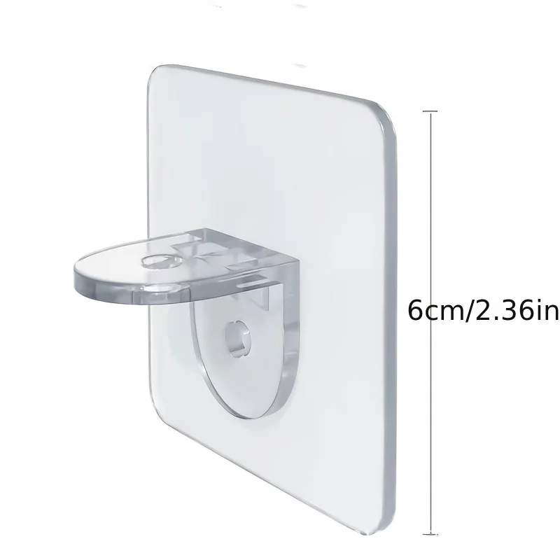 6/10/20 Stuks Kast Ondersteuning Plank Beugel Punch Gratis Sterke Partitie Houders Pin Voor Kast Beugels duig