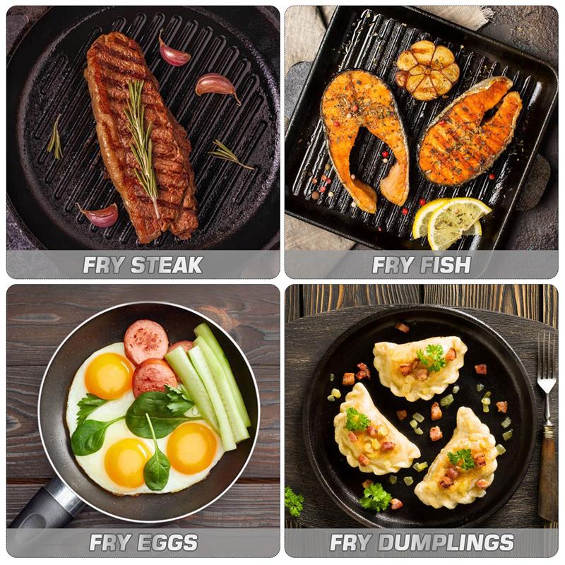 1 Pc Stainless Steel BBQ Spatula Kitchen Multifunction Steak Shovel Fried Fish Slotted Turner for Home Outdoor BBQ Kitchen