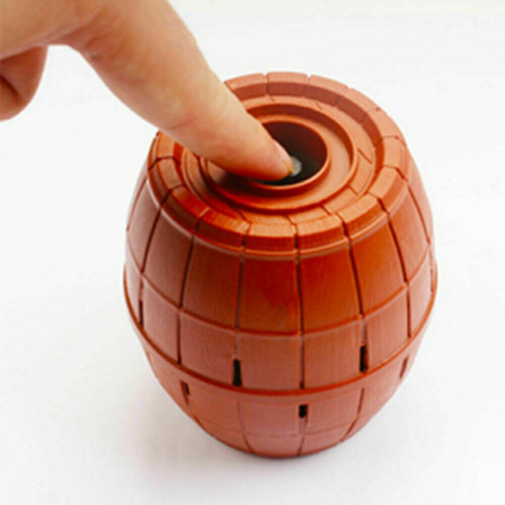 Kinder Lustige Spielzeug Pirate Barrel Neuheit Spiel Spielzeug für Kinder Glück Stab Pop Up Spielzeug Party Spiel Pirate Eimer Kunststoff spielzeug Für Kind