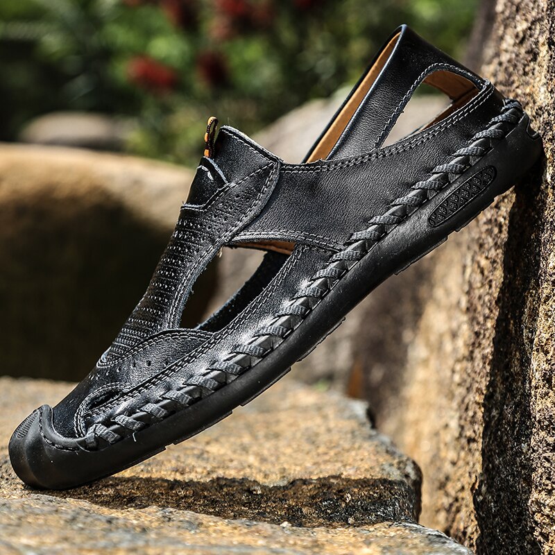 Été herren sommer hommes baskets confort zapatillas décontracté taille schuhe ete sandles homme hommes sandale heren