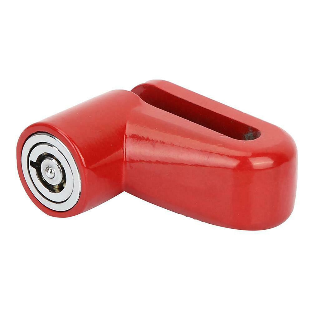 Antivol Frein à Disque Pour Scooter Électrique M365 - Cadenas De Sécurité Rouge/Noir, 2 Clés