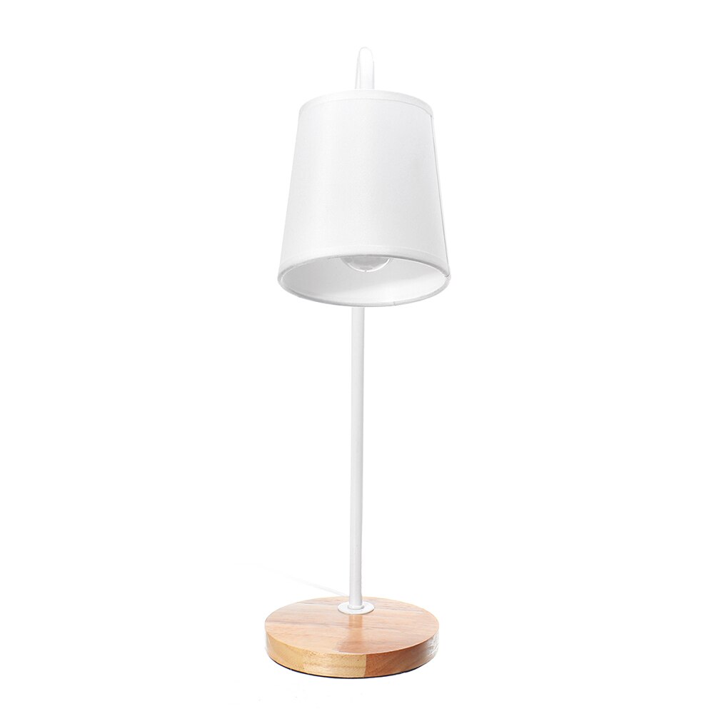 CLAITE Nordic Minimalistische Creatieve Tafellamp USB LED Bureaulamp Slaapkamer Slaapzaal Moderne Massief Houten Leeslamp Bureaulamp