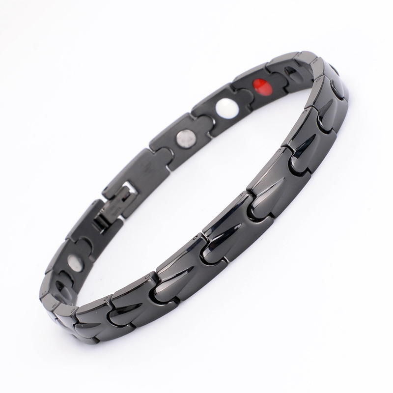 Neue Magnetische Energie Armbinde Für Männer Frauen Arthritis Bio Magnet Therapie Titan Stahl Armbänder Armreif Gesundheit Pflege Schmuck