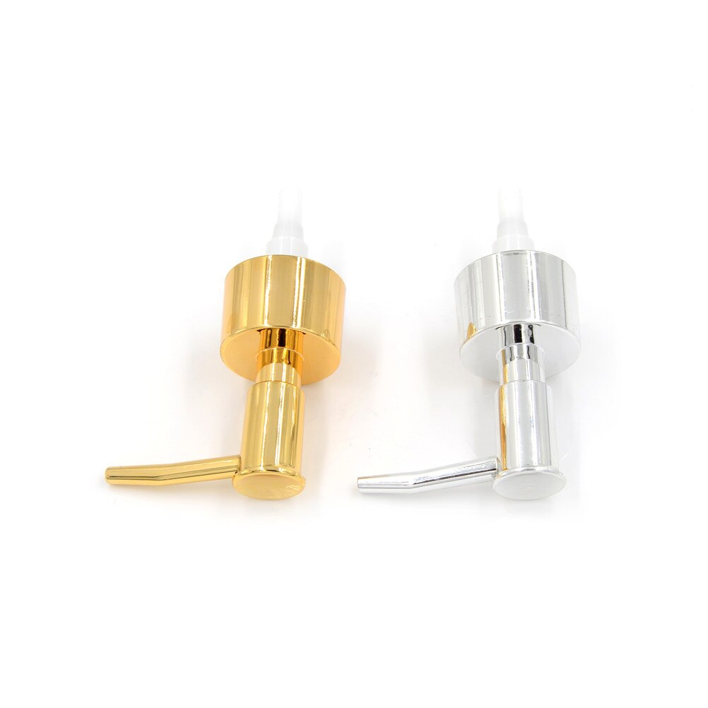Jetting 1 stuks plastic zeep pomp vloeibare lotion gel dispenser vervangende pot tube gereedschap goud zilver