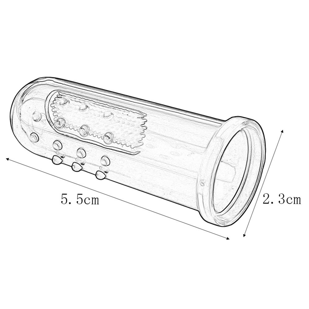 Dedo do bebê escova de dentes crianças limpar ferramenta de cuidados silicone macio infantil escova de dentes de limpeza de borracha do bebê escova + caixa