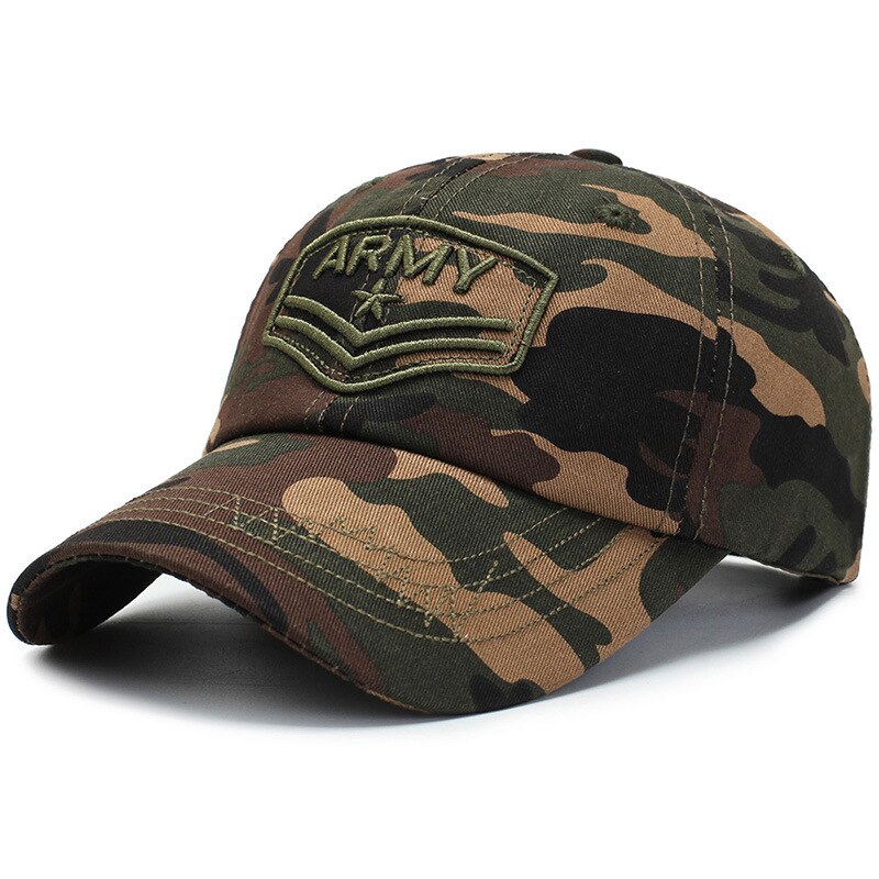 [kagynap] sommer camouflage mænd kvinder hær cap udendørs fiskeri baseball cap afslappet herre trucker cap casquette snapback hætter: 5