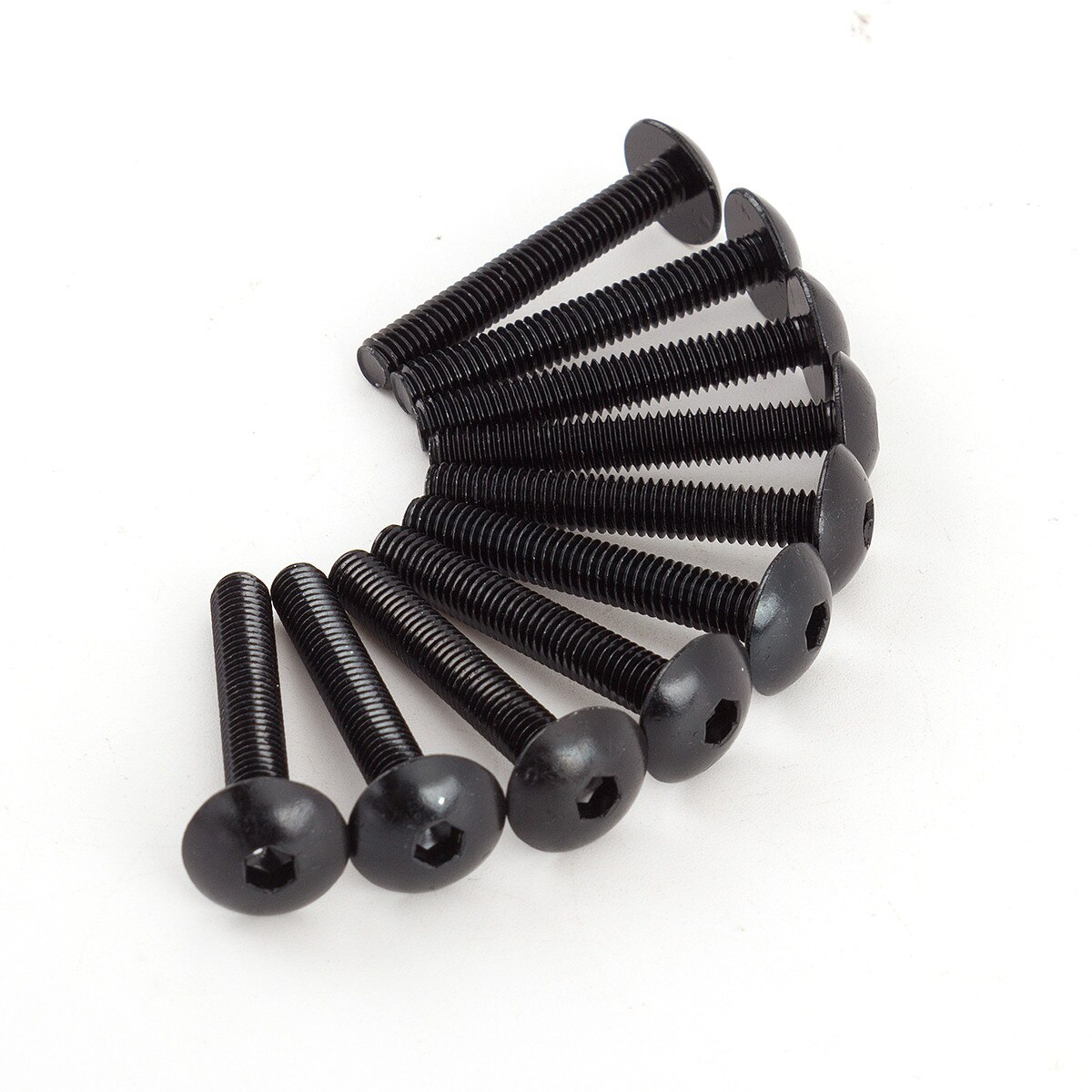 10pcs/Set M6 Bolts CNC Aluminum Motorcycle Metric Rubber Well Nuts Windscreen Fairing Cowl Universal