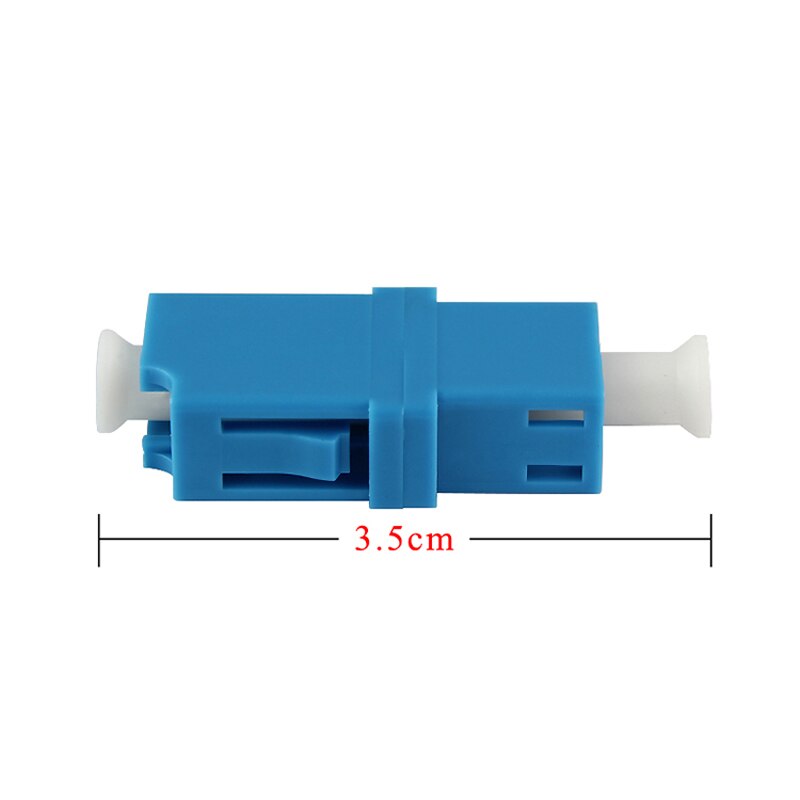 50pcs LC UPC Fiber Optic Adapter Simplex LC Fiber optic Coupler /Attenuator LC UPC Fiber flange connector