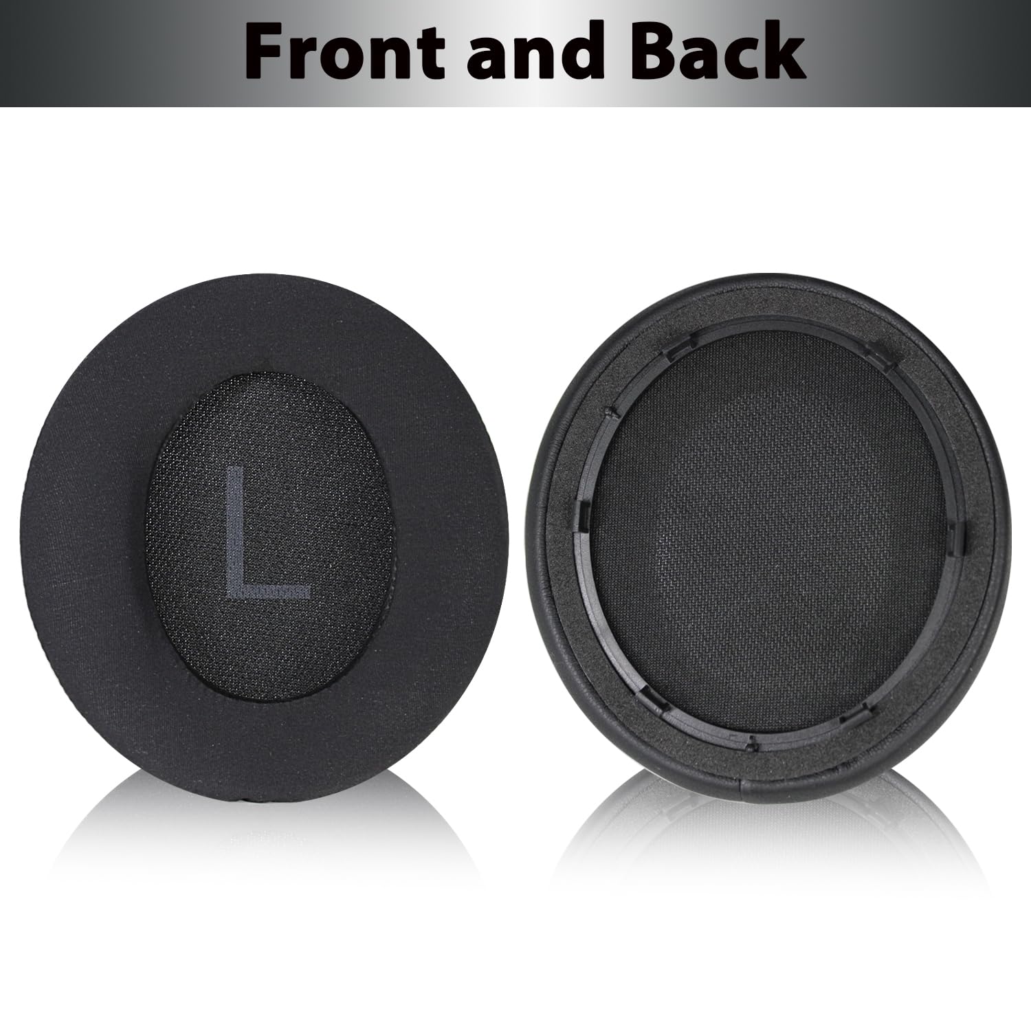 Ersättningsöronkuddar med kylgel för anker soundcore space  q45 brusreducerande hörlurar, bekväma, uppfriskande öronkuddar