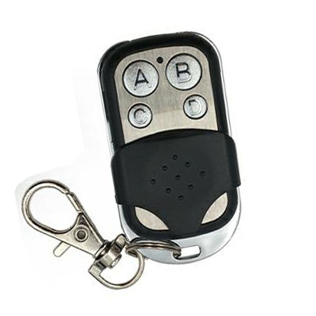 Nueva puerta de garaje de Metal de cuatro teclas copia Universal Control remoto copia inalámbrica Control remoto de larga distancia